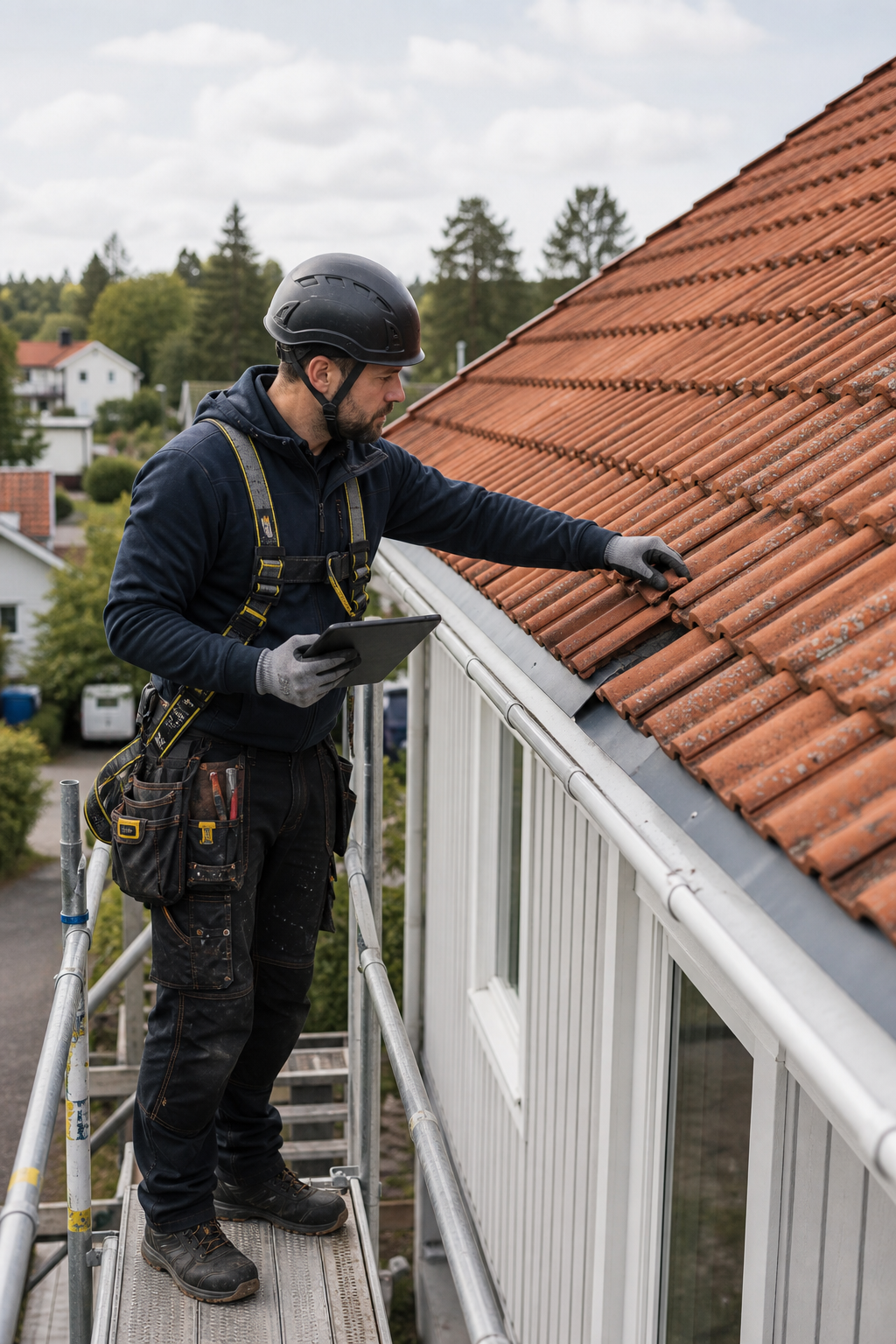 Takinspektion inför takvård